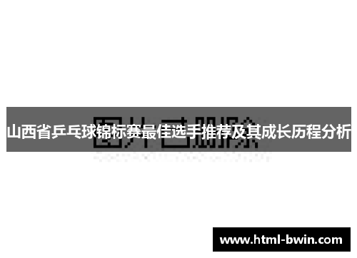 山西省乒乓球锦标赛最佳选手推荐及其成长历程分析