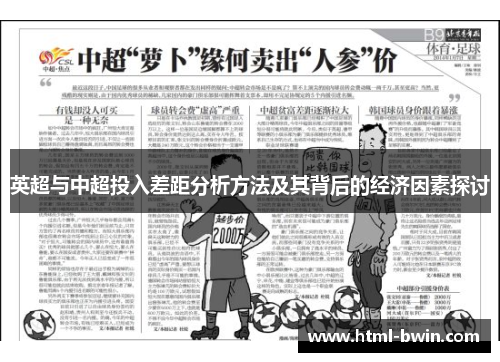 英超与中超投入差距分析方法及其背后的经济因素探讨